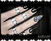 .L. Rings + Nails Black