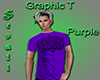 Graphic T Purple