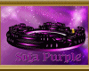 Purple Round Sofa