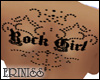 Rock Girl Tattoo