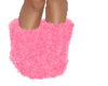 4734pink furry snow boot