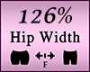 Hip Butt Scaler 126%