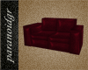 G-Red Leather Couch