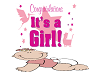 ITS A GIRL! BACKDROP