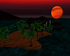 Sunset romance island