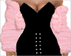 Warm Pink Fur Coat