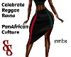 Rasta Assymetrical Skirt