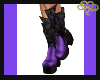 Purple Pebble Boots