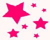 Pink stars