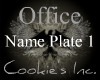 (CI) Desk Name Plate