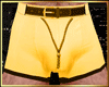 Yellow Boxer with zipper