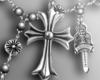 {M} Chrome 925 Rosary