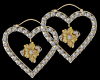 Diamond Heart earrings