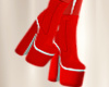 T- Boots red/w.
