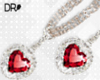 DR-  Hearts earrings