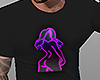 Neon woman t-shirt