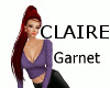 Claire - Garnet
