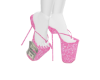 PINK HOTTY HEELS