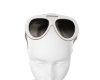 Aviator glasses white H