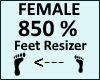 Feet Scaler 850%