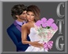 CTG BQT PINK ROSES POSE