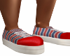 Red/White/Blue Sneakers