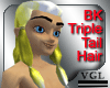 BK TripleTail Hair Blond