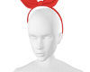 .M. Red Bow Headband