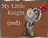 My Little Knight - red