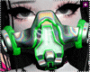 SF Cyborg Mask Green