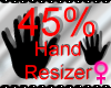 *M* Hand Scaler 45%