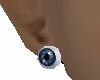 Blue Eyeball Earrings