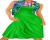 PBF*Green Jacket Dress