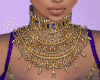 Cleopatra Necklace Purpl