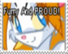 Furry and Proud Stamp