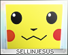 $J Pikachu Face Sign