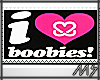 [MS] I <3 Boobies Stamp