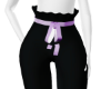 *B* Black Ruffle Purple