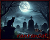 +halloween BG Grave cat