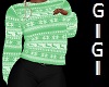 GM Winter Sweater Green