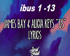 Us ~ JamesBay/Alicia