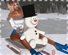 Sled Ridin Snowman Buddy
