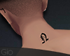 [] N Neck Tattoo