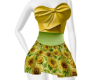 Bow Yellow Dress