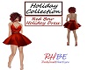 RHBE.Holiday Dress Red