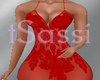 Lace DK Red Gown