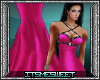 Alie Gown Long Hot pink