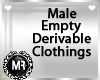 Male Empty Der. Clothing