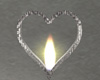 Royal Wall Heart Candle