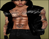 Black LEATHER Vest